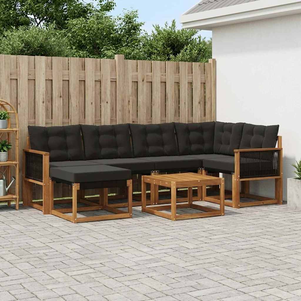 Udendørs Sofagruppe Med Pude 7 Dele - Variant 3382080