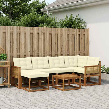 Udendørs Sofagruppe Med Pude 7 Dele - Variant 3382082