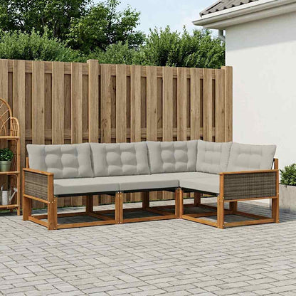 Udendørs Sofagruppe Med Pude 4 Dele - Variant 3381387