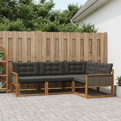 Udendørs Sofagruppe Med Pude 4 Dele - Variant 3381388