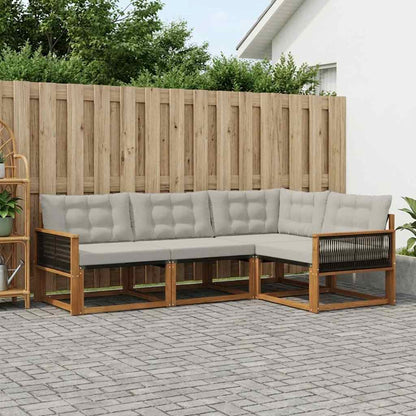 Udendørs Sofagruppe Med Pude 4 Dele - Variant 3381391