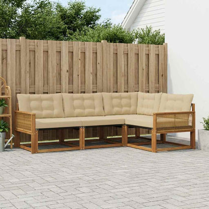 Udendørs Sofagruppe Med Pude 4 Dele - Variant 3381397