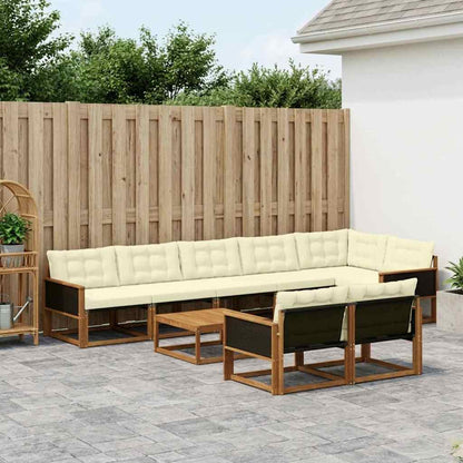 Udendørs Sofagruppe Med Pude 9 Dele - Variant 3381510