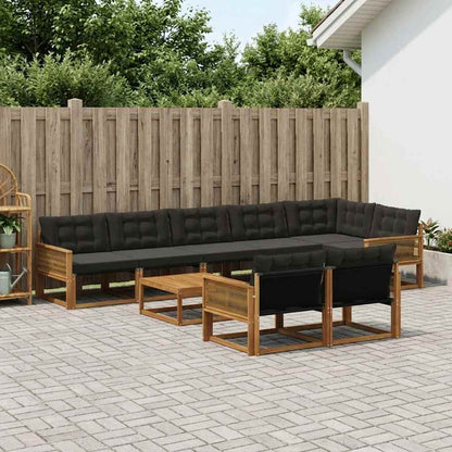 Udendørs Sofagruppe Med Pude 9 Dele - Variant 3381524