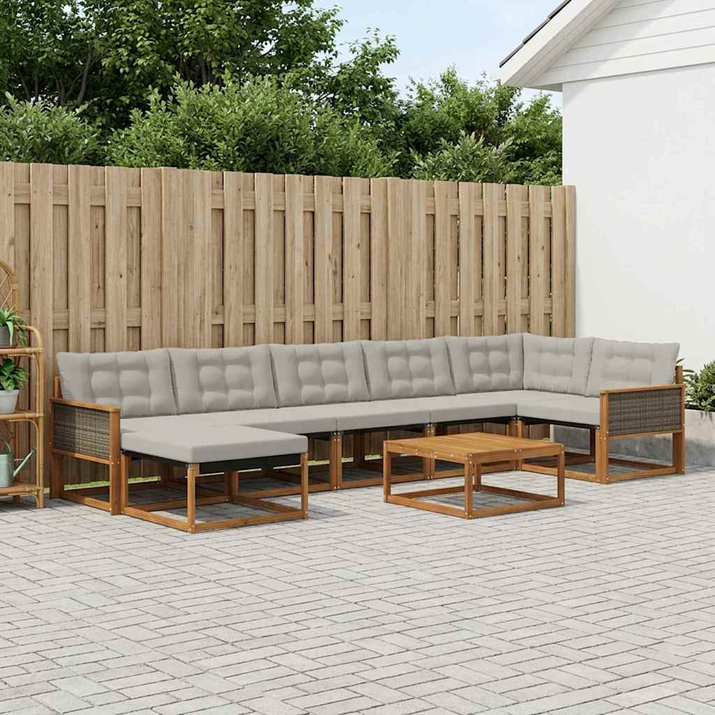 Udendørs Sofagruppe 22 Dele Massivt Akacietræ - Variant 3381579