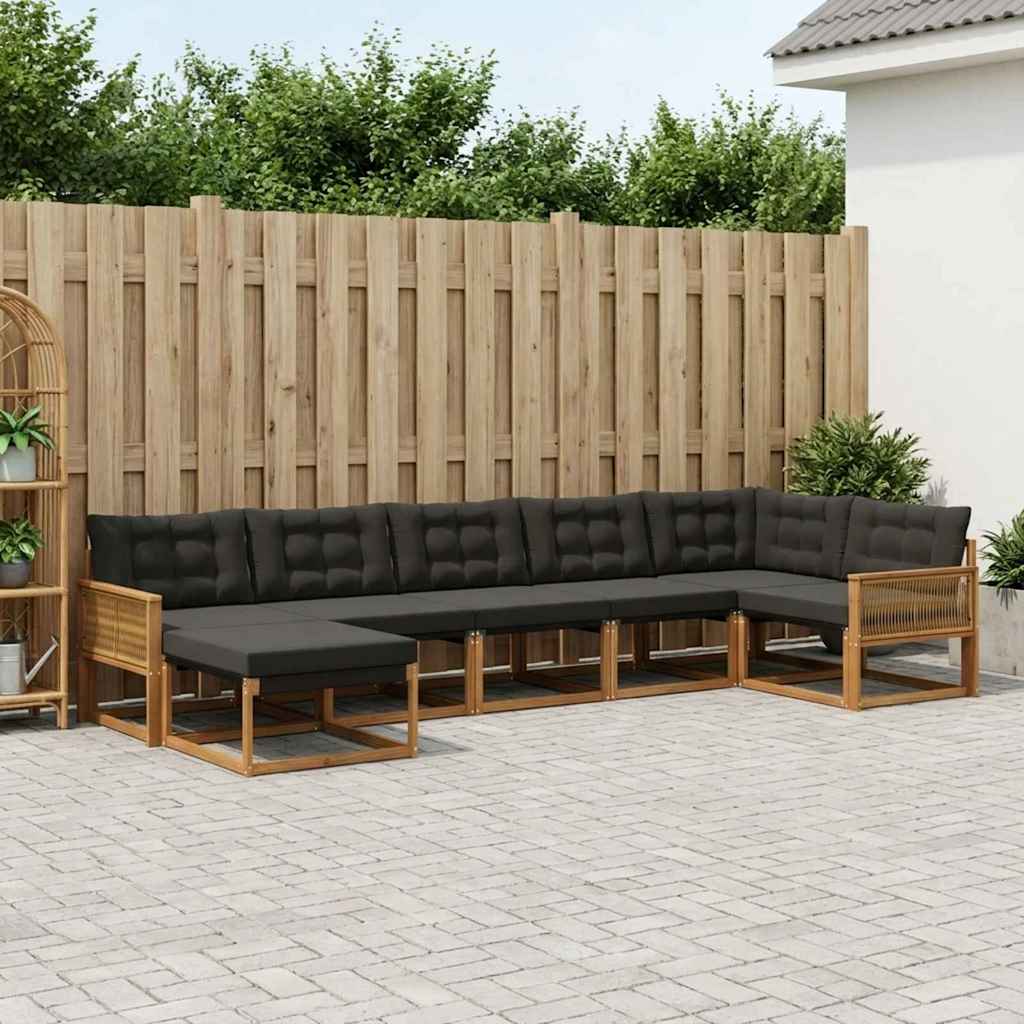 Udendørs Sofagruppe 22 Dele Massivt Akacietræ - Variant 3381588