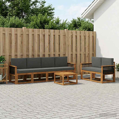 Udendørs Sofagruppe Med Pude 7 Dele - Variant 3385013