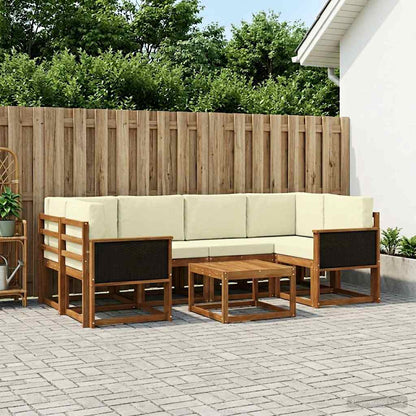 Udendørs Sofagruppe Med Pude 7 Dele - Variant 3385021