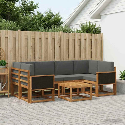Udendørs Sofagruppe Med Pude 7 Dele - Variant 3385023