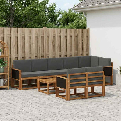 Udendørs Sofagruppe Med Pude 9 Dele - Variant 3385323