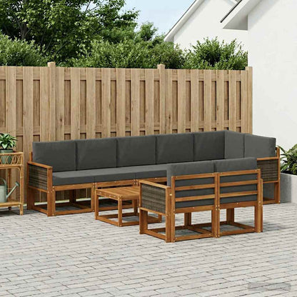 Udendørs Sofagruppe Med Pude 9 Dele - Variant 3385328