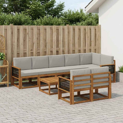 Udendørs Sofagruppe Med Pude 9 Dele - Variant 3385332
