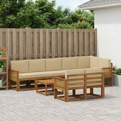 Udendørs Sofagruppe Med Pude 9 Dele - Variant 3385339
