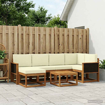 Udendørs Sofagruppe Med Pude 7 Dele - Variant 3385361