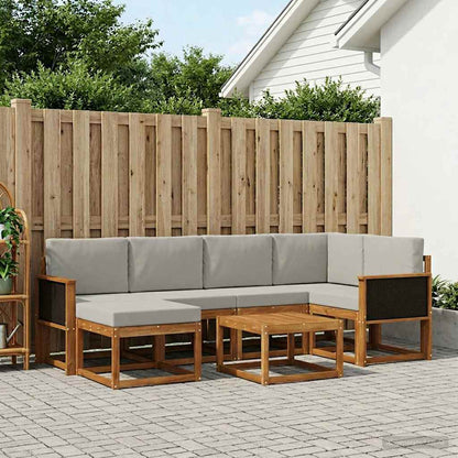 Udendørs Sofagruppe Med Pude 7 Dele - Variant 3385362