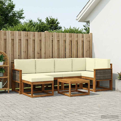Udendørs Sofagruppe Med Pude 7 Dele - Variant 3385366