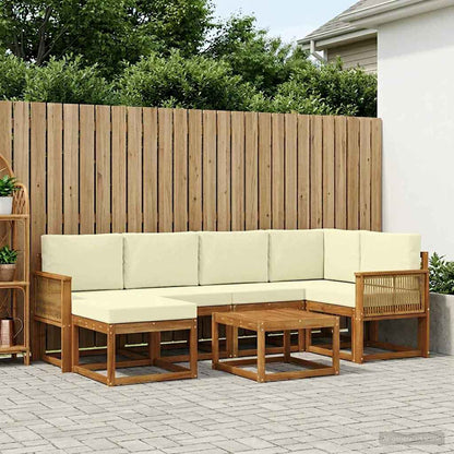 Udendørs Sofagruppe Med Pude 7 Dele - Variant 3385376
