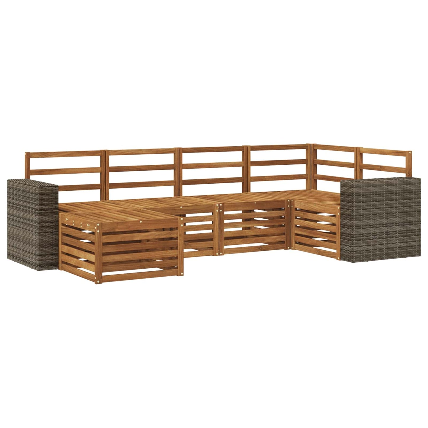 Sektionalsofa Sæt 6 Dele - Billede 2