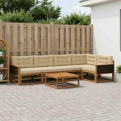 Udendørs Sofagruppe Med Pude 6 Dele - Variant 3382576