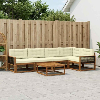 Udendørs Sofagruppe Med Pude 6 Dele - Variant 3382583
