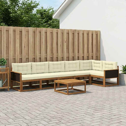 Udendørs Sofagruppe Med Pude 7 Dele - Variant 3382613