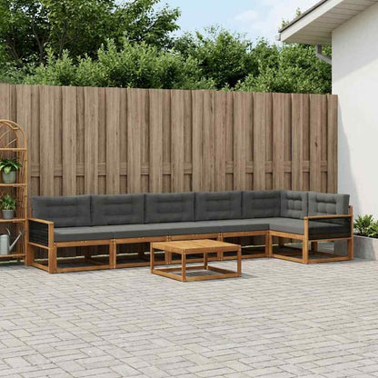 Udendørs Sofagruppe Med Pude 7 Dele - Variant 3382625