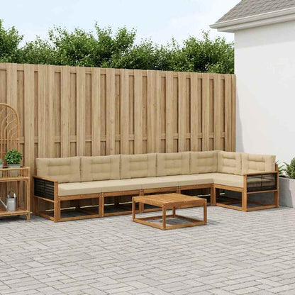 Udendørs Sofagruppe Med Pude 7 Dele - Variant 3382626