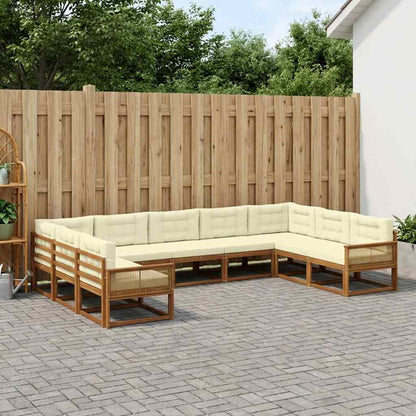 Udendørs Sofagruppe Med Pude 10 Dele - Variant 3382928