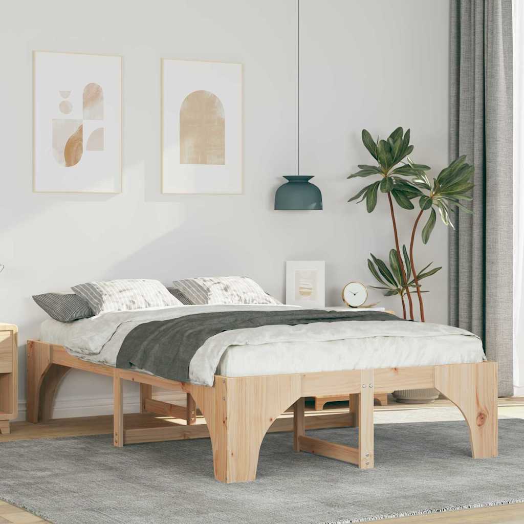 Sengestel Massiv Fyrretræ - Variant 872995