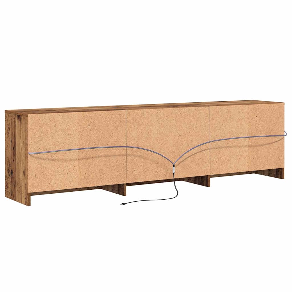 Tv-skab Brun 180 X 34 X 50 Cm - Billede 9