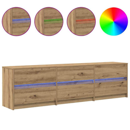 Tv-skab Brun 181 X 34 X 50 Cm - Billede 4