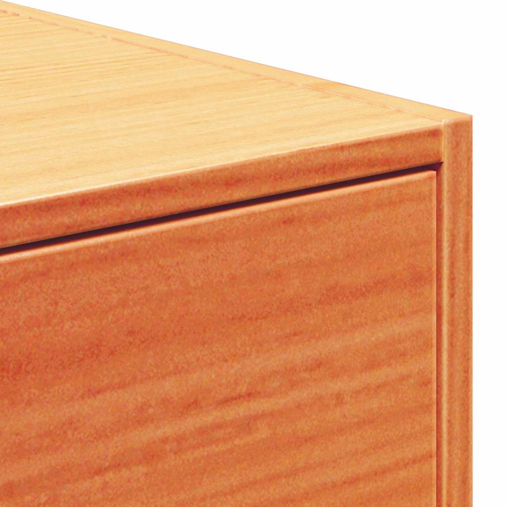 Sengebord Voks 50 X 32,5 X 24 Cm Massivt Fyrretræ - Billede 9