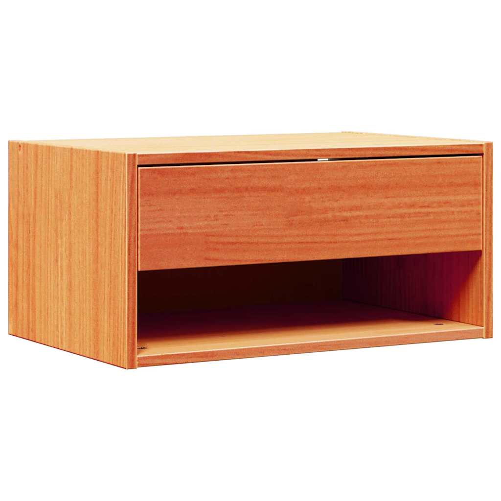 Sengebord Voks 50 X 32,5 X 24 Cm Massivt Fyrretræ - Billede 2