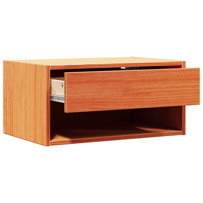 Sengebord Voks 50 X 32,5 X 24 Cm Massivt Fyrretræ - Billede 5