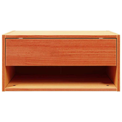 Sengebord Voks 50 X 32,5 X 24 Cm Massivt Fyrretræ - Billede 6