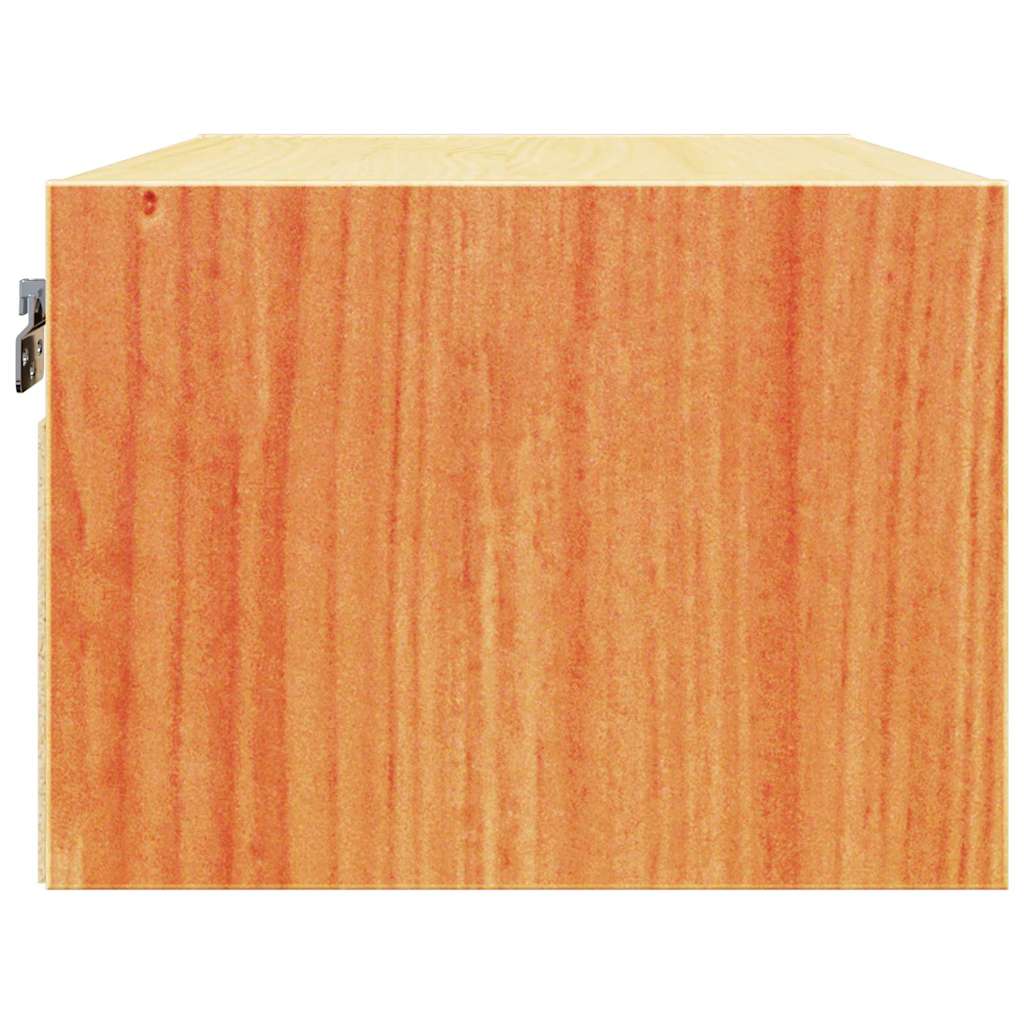 Sengebord Voks 50 X 32,5 X 24 Cm Massivt Fyrretræ - Billede 7