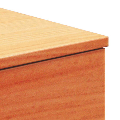 Sengebord Voks 37 X 35 X 18,5 Cm Massivt Fyrretræ - Billede 9
