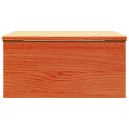 Sengebord 2 Pcs Gyldenbrun 37 X 35 X 18,5 Cm Massivt Fyrretræ - Billede 7