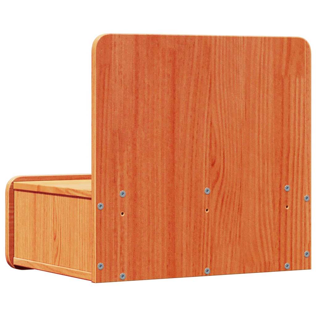 Sengebord Voks 44 X 32,5 X 40 Cm Massivt Fyrretræ - Billede 8