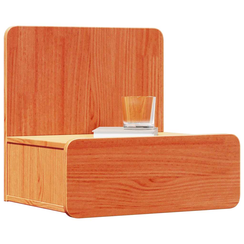 Sengebord Voks 44 X 32,5 X 40 Cm Massivt Fyrretræ - Billede 3