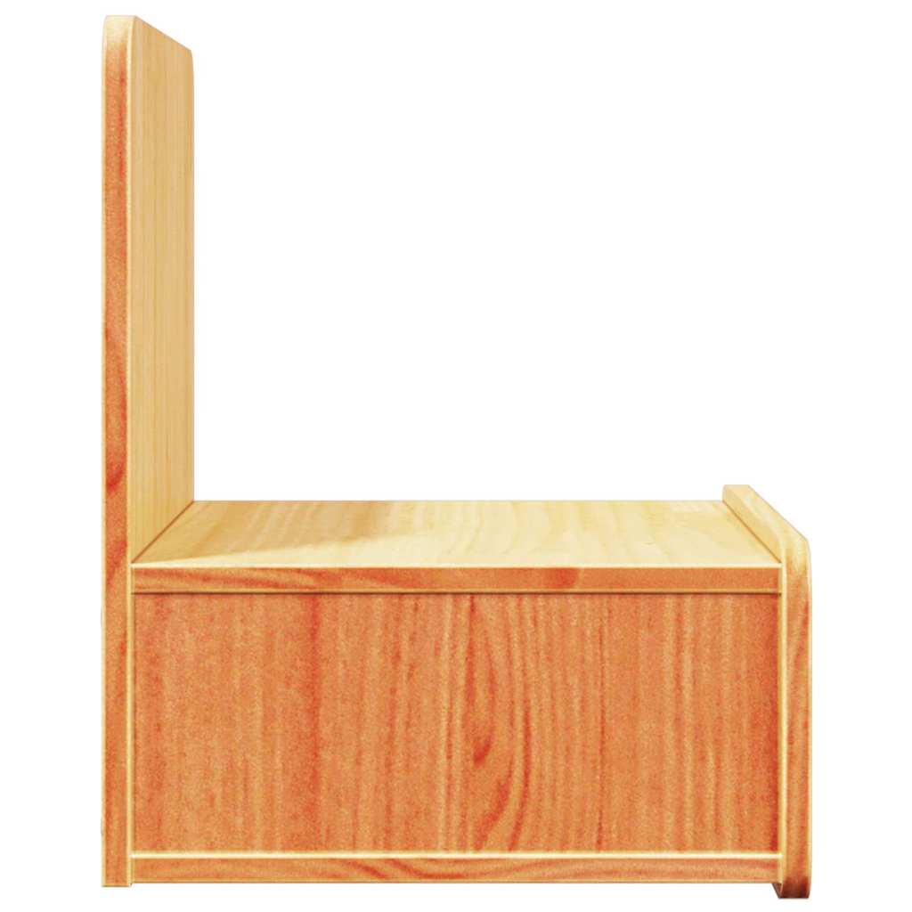 Sengebord Voks 44 X 32,5 X 40 Cm Massivt Fyrretræ - Billede 7