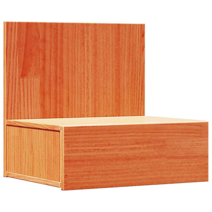 Sengebord Gyldenbrun 42 X 32,5 X 40 Cm Massivt Fyrretræ - Billede 2