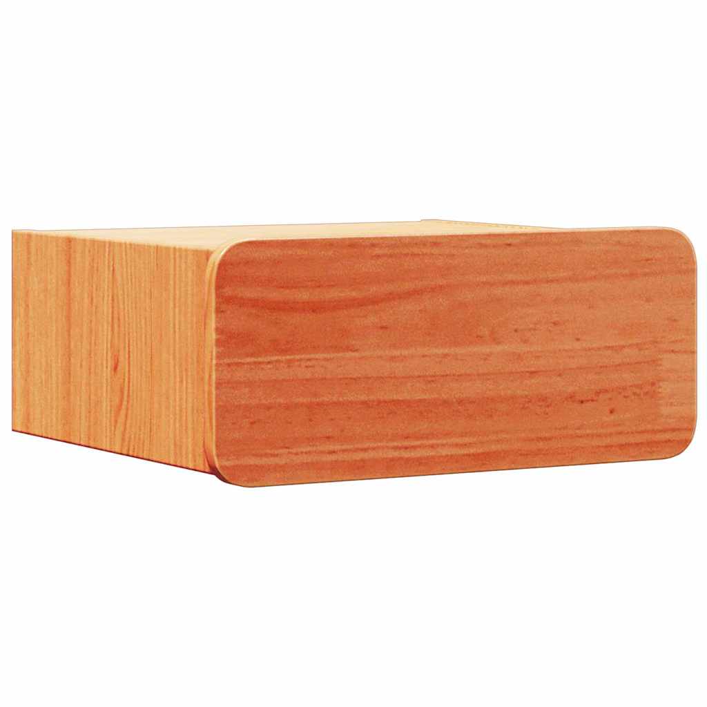 Sengebord 2 Pcs Gyldenbrun 39 X 34 X 16.5 Cm Massivt Fyrretræ - Billede 5