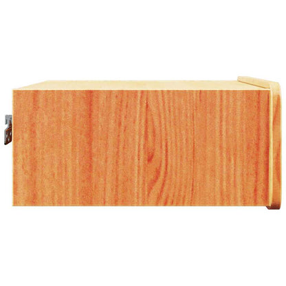 Sengebord 2 Pcs Gyldenbrun 39 X 34 X 16.5 Cm Massivt Fyrretræ - Billede 8