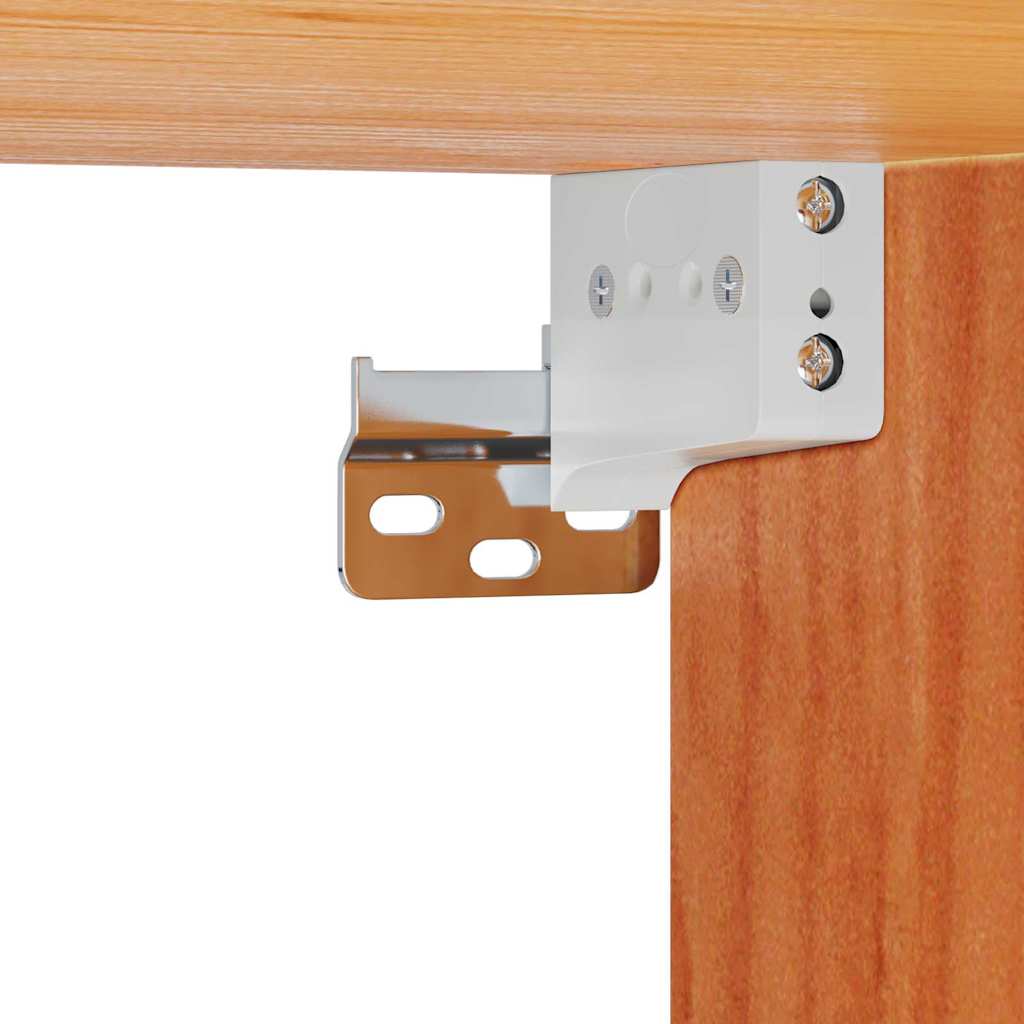 Sengebord 2 Pcs Gyldenbrun 38 X 36 X 29.5 Cm Massivt Fyrretræ - Billede 12