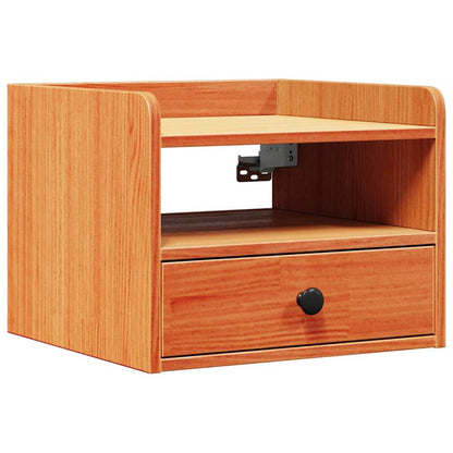 Sengebord 2 Pcs Gyldenbrun 38 X 36 X 29.5 Cm Massivt Fyrretræ - Billede 5