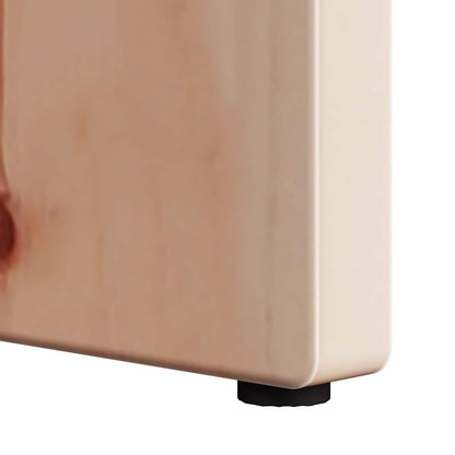 Sofabord Naturfarvet 80 X 50 X 31 Cm Massivt Fyrretræ - Billede 11
