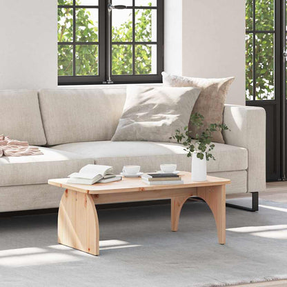 Sofabord 80 X 50 X 31 Cm Massivt Fyrretræ - Variant 873517