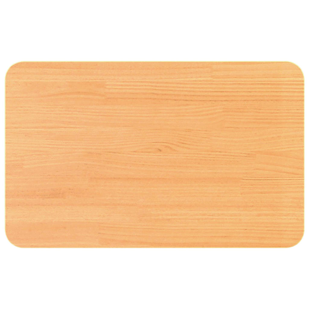 Sofabord Gyldenbrun 80 X 50 X 31 Cm Massivt Fyrretræ - Billede 9