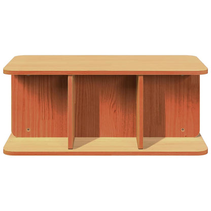 Sofabord Gyldenbrun 80 X 39.5 X 33.5 Cm Massivt Fyrretræ - Billede 6